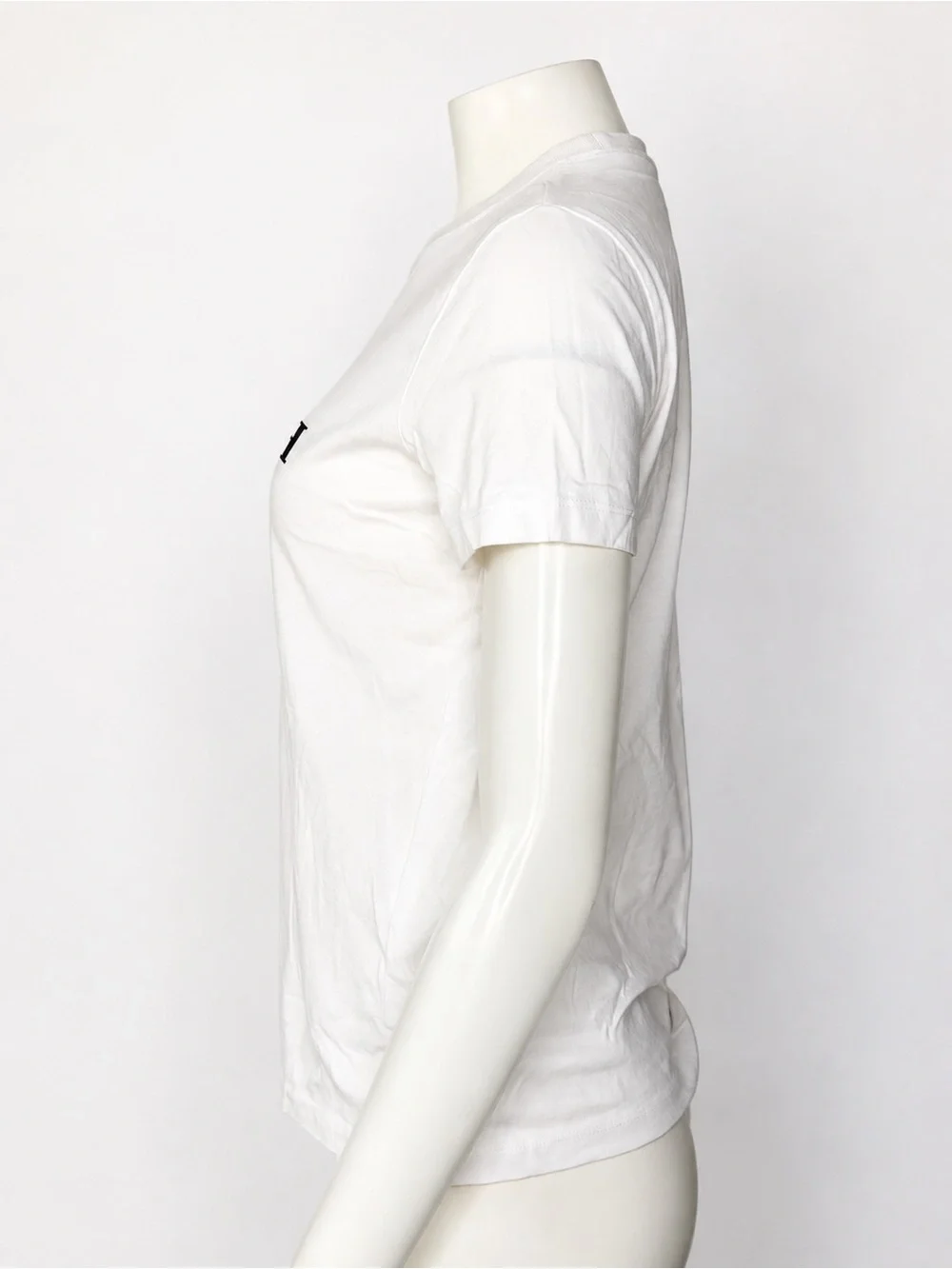 Coach White Tee with Black COACH Logo